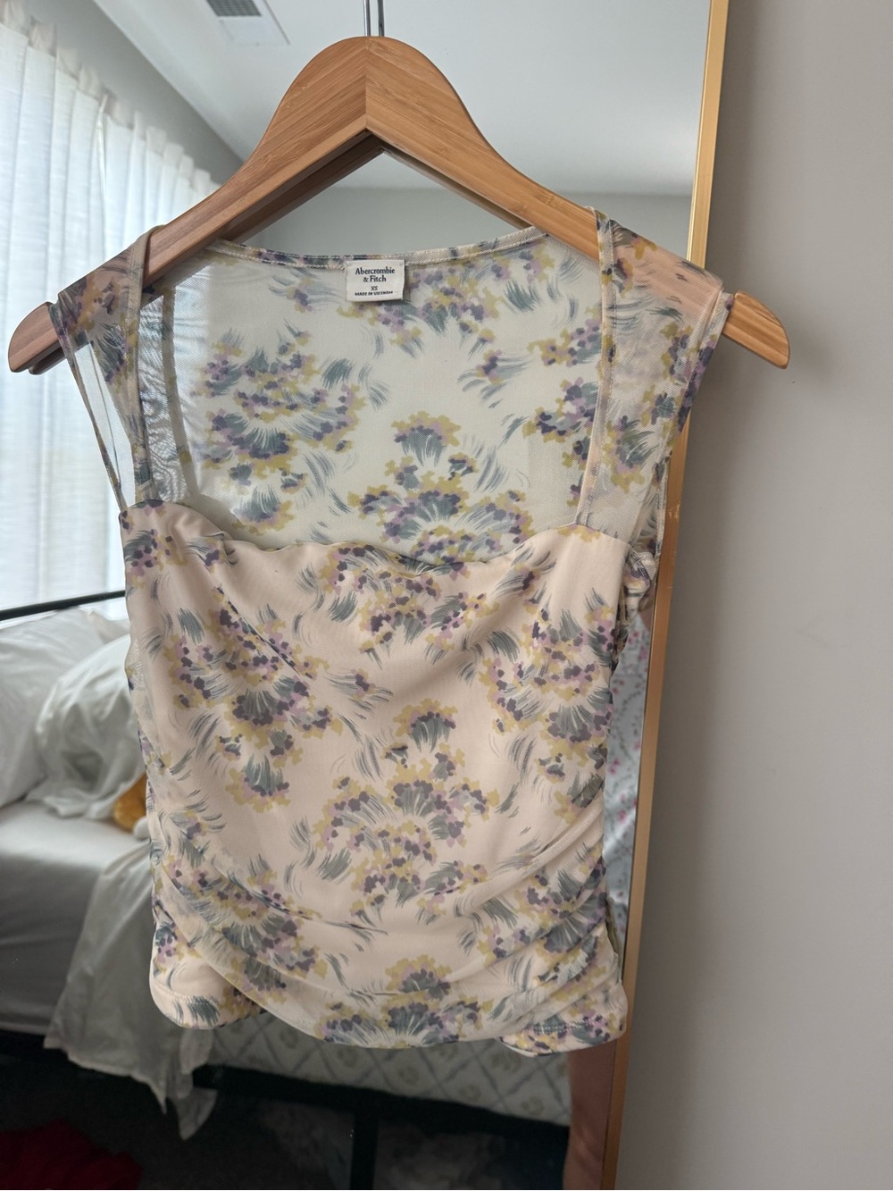 Abercrombie Mesh back tank